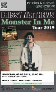 05.05.2019 Krissy Matthews Band (UK), „The Monster In Me“-Tour 2019