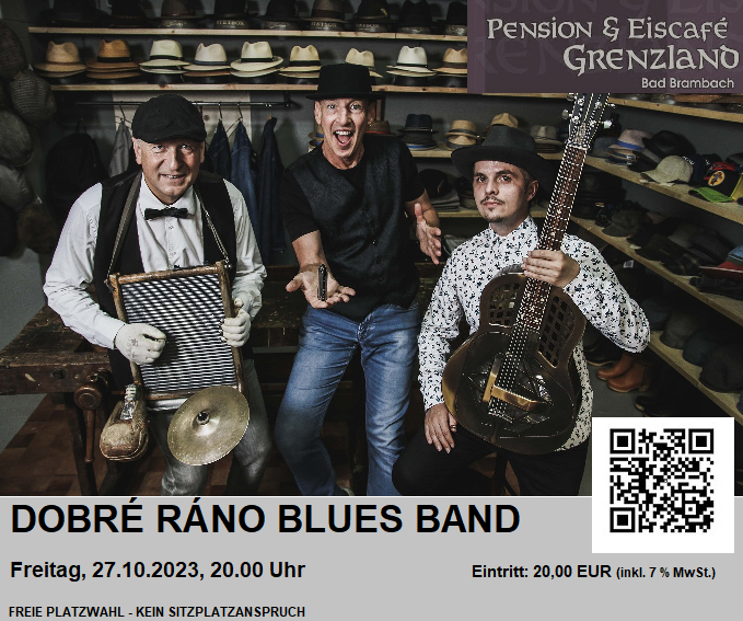 27.10.2023 Dobré Ráno Blues Band (CZ/USA)