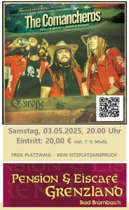 03.05.2025 The Comancheros (USA) – Heavy & Western returns to Europe!